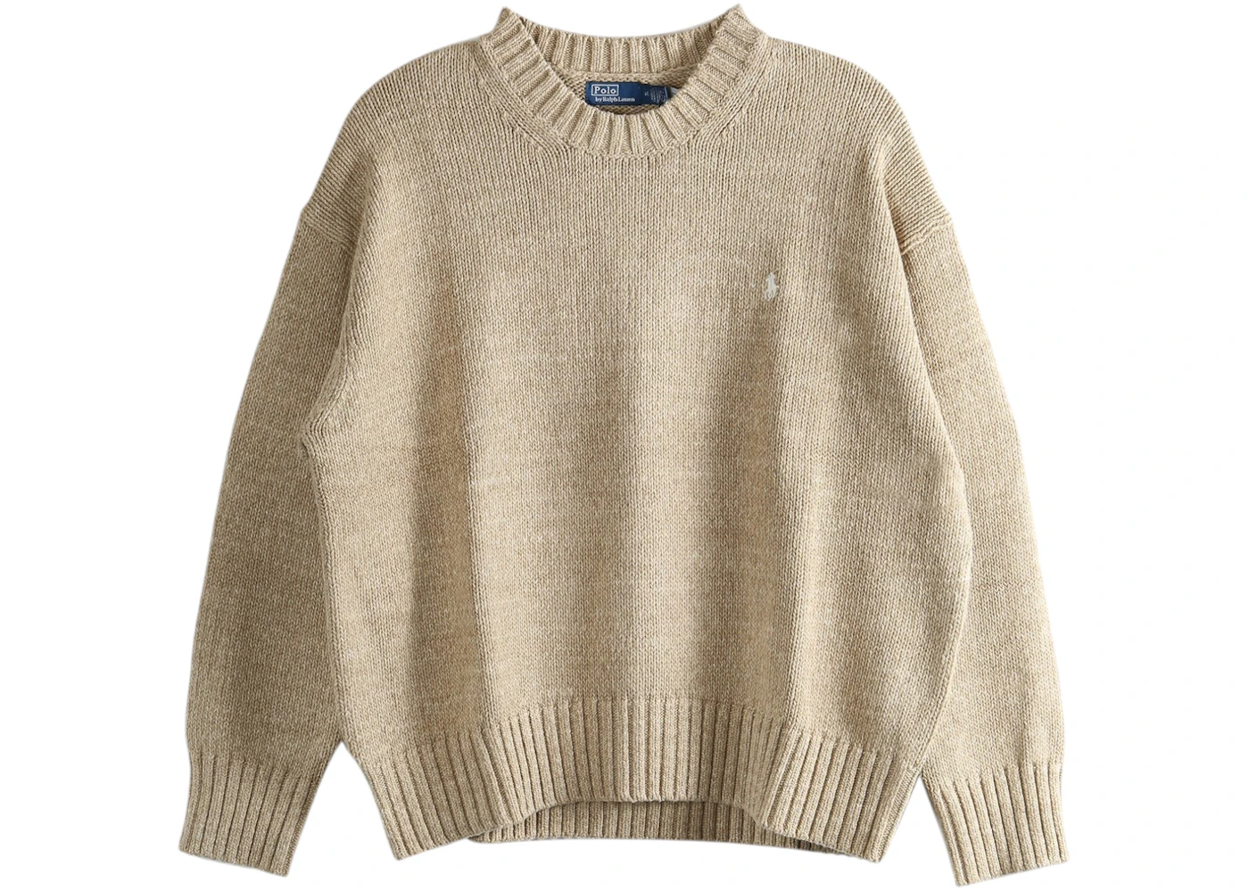 Polo Ralph Lauren Women's Cotton Sweater Pullover Khaki