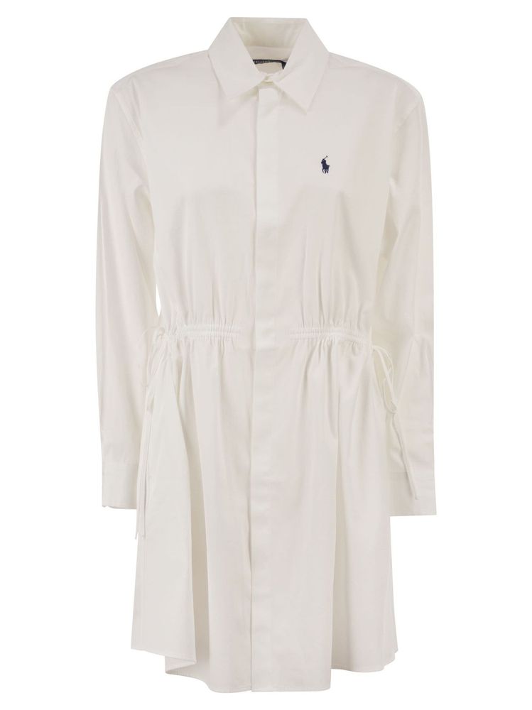 Polo Ralph Lauren Drawstring Shirt Dress