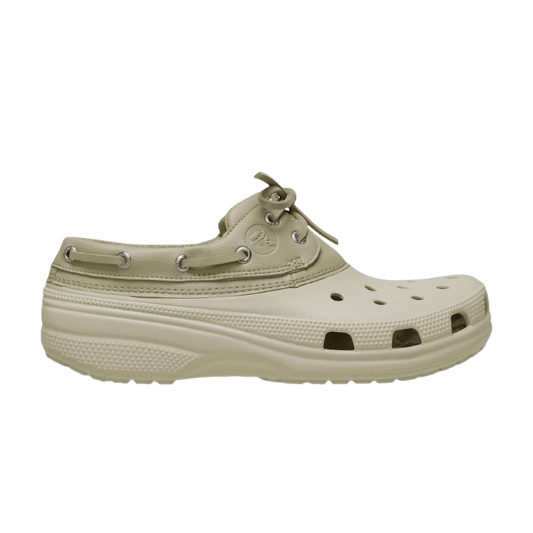 Crocs Classic Boat Shoe 'Bone Moth'