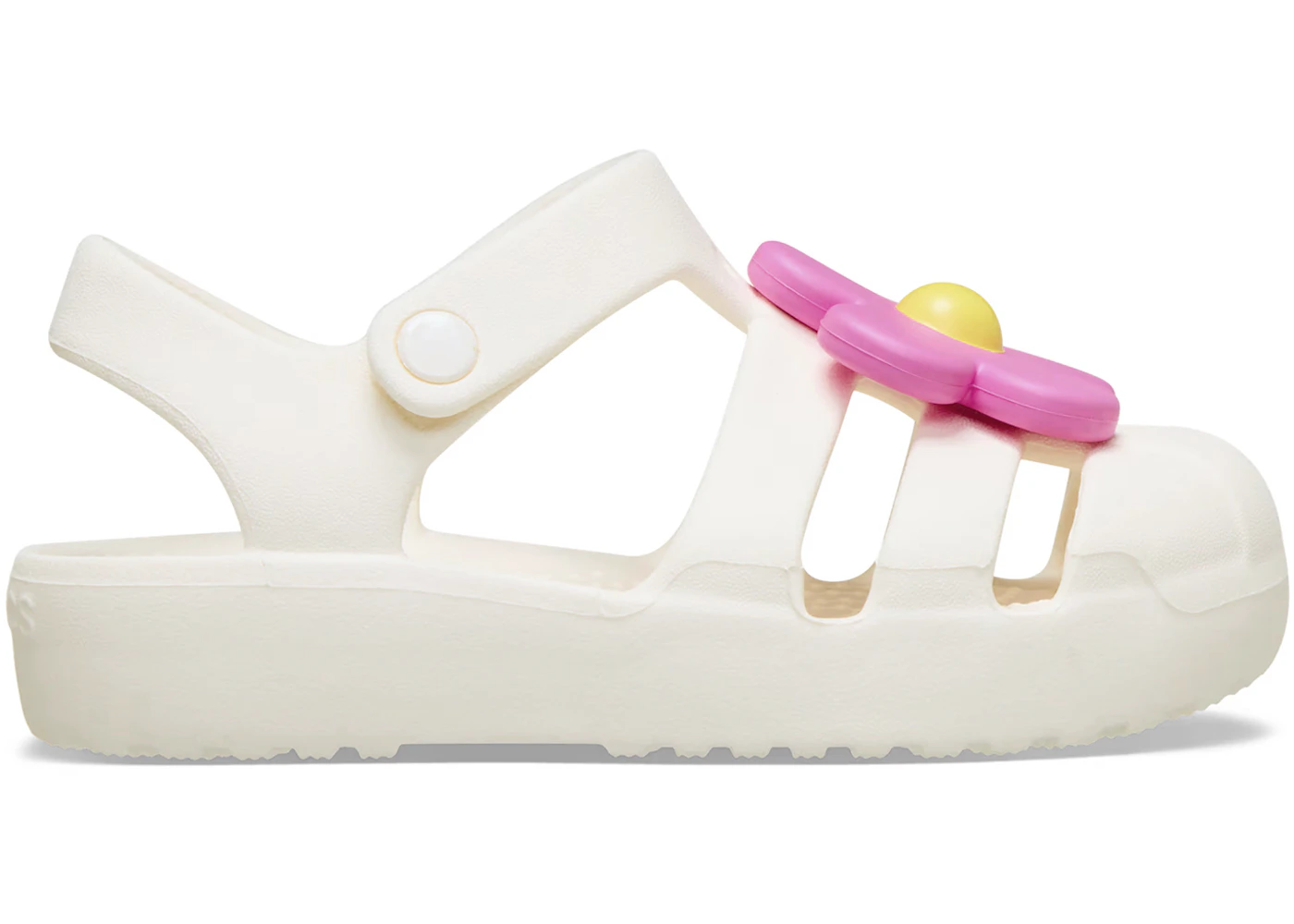 Crocs Classic Flower Fisherman Sandal Chalk (TD)