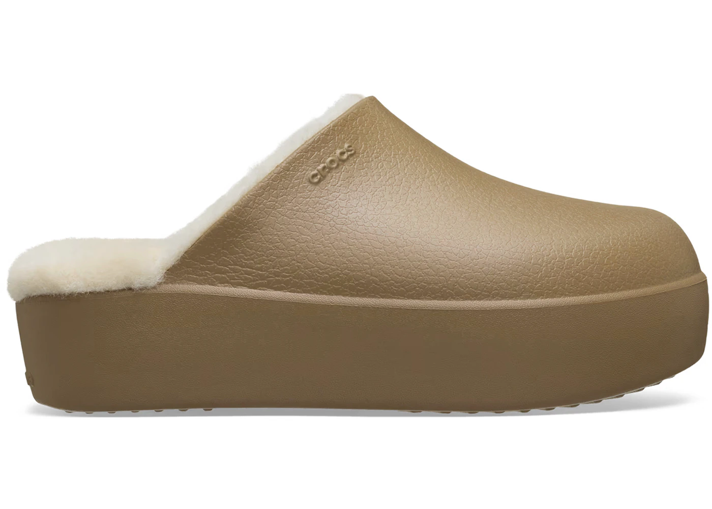 Crocs Dylan Platform Lined Clog Sepia Sandstone (Women's)