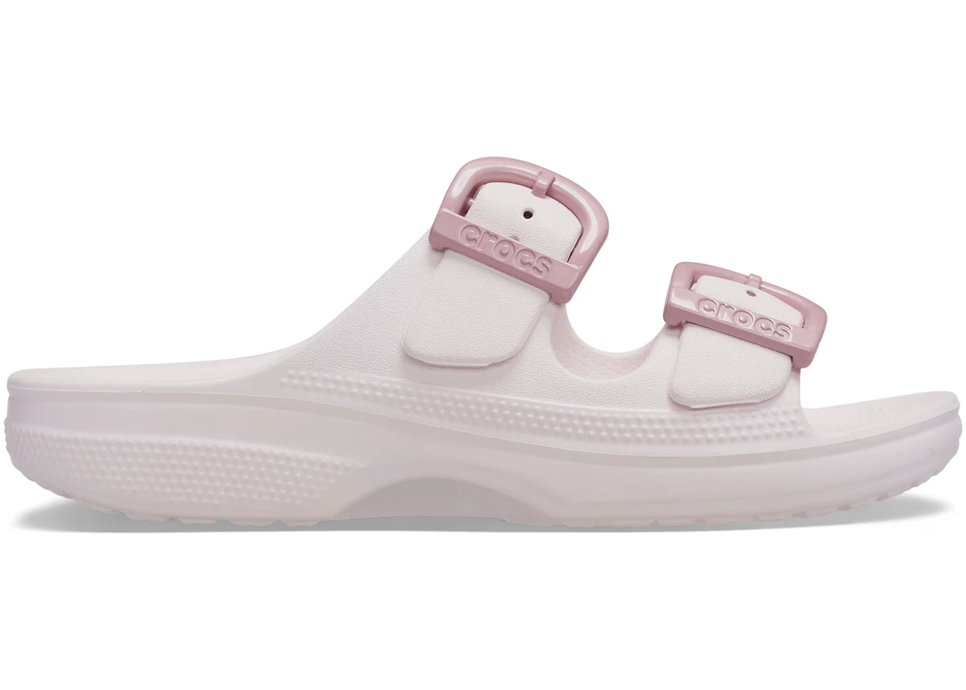Crocs Saturday Enamel Buckle Sandal Bubble Ice (Women's)