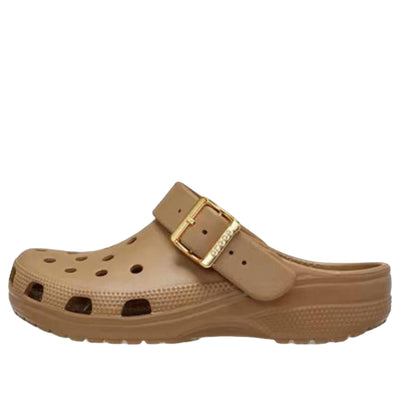Crocs Classic Clog Metallic Buckle  'Sepia'