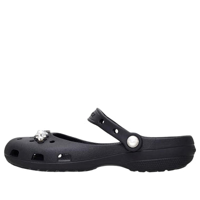 (WMNS) Crocs Classic Pearls Ballet 'Black'