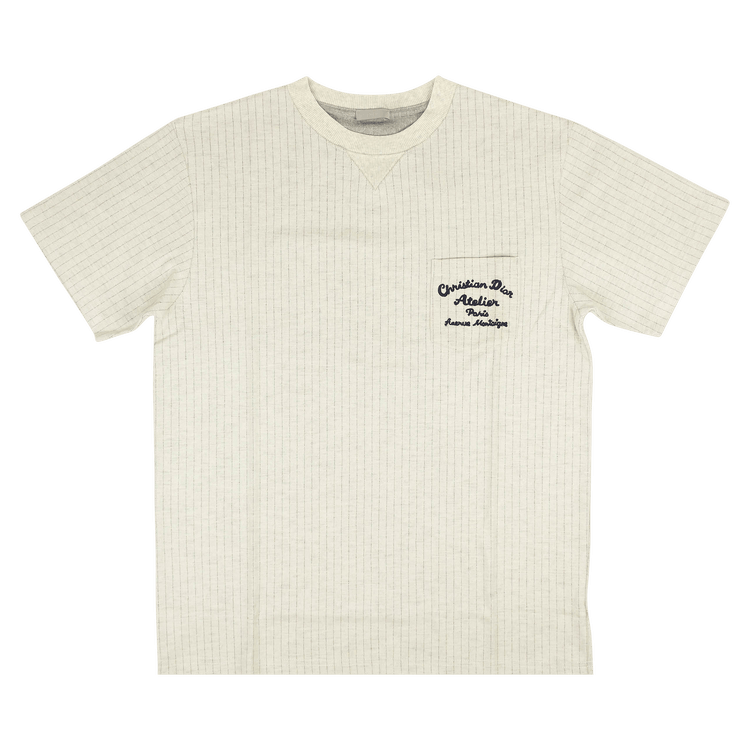 Dior Oversized Atelier T-Shirt 'Cream'
