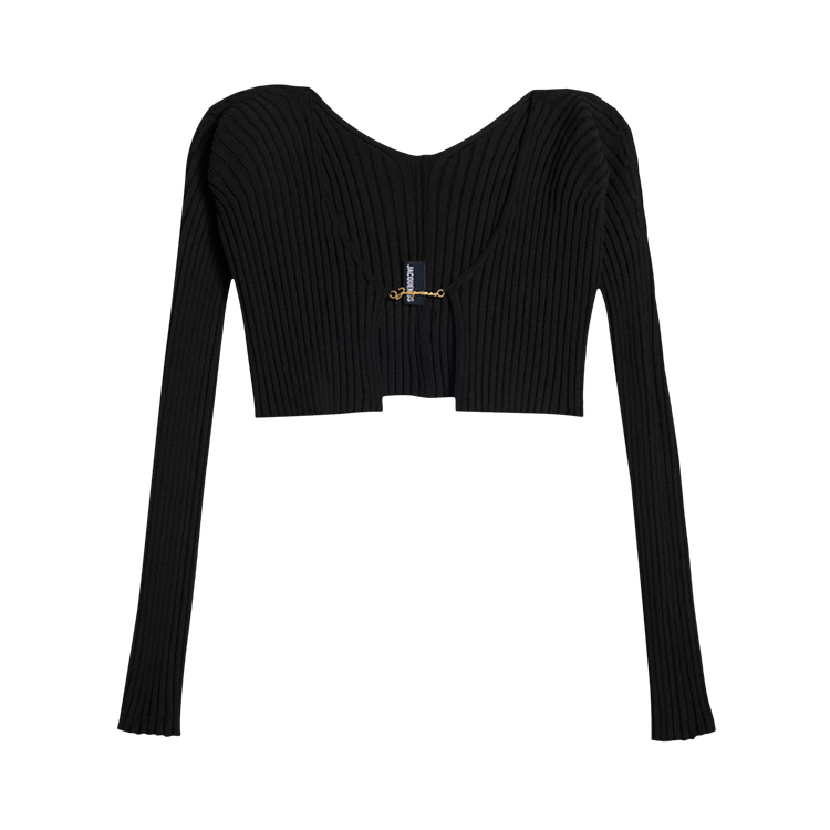 Jacquemus Le Cardigan Alzou 'Black'