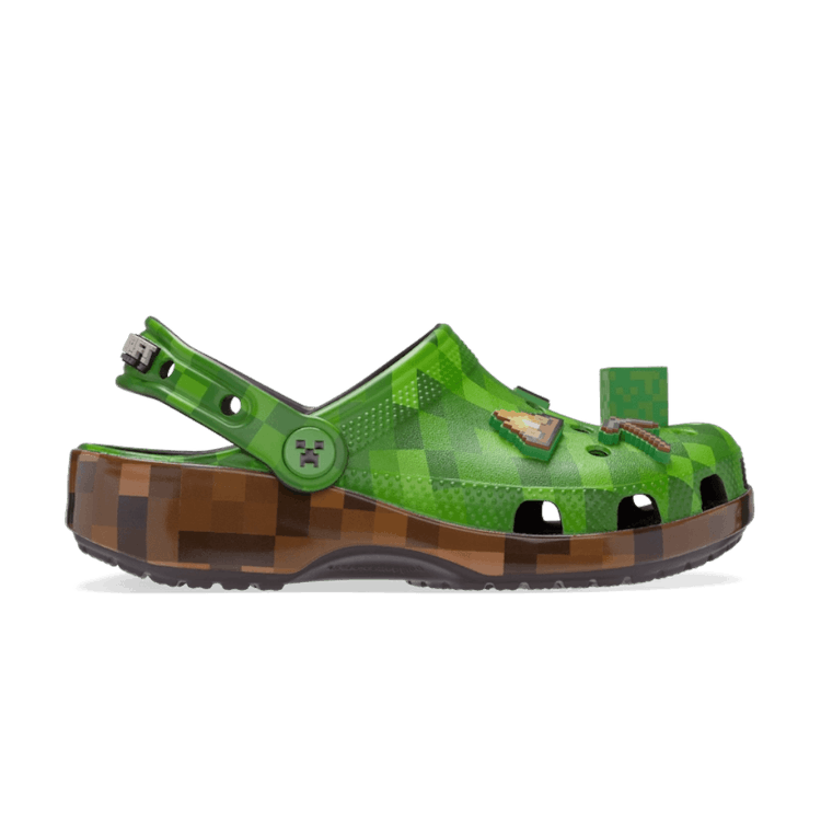 Minecraft x Crocs Classic Clog Big Kid 'Grass Block'