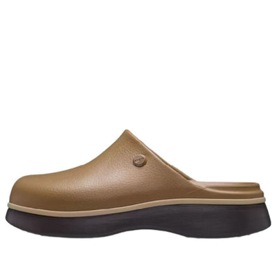 (WMNS) Crocs Dylan Notched Chestnut Platform 'Brown'