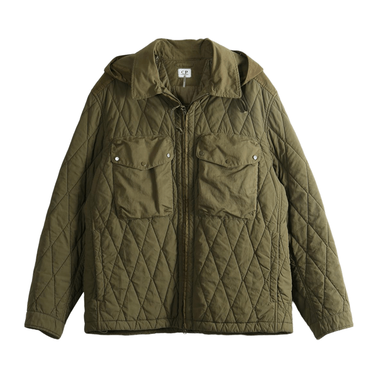 C.P. Company GD Liner Mixed Goggle Jacket 'Ivy Green'