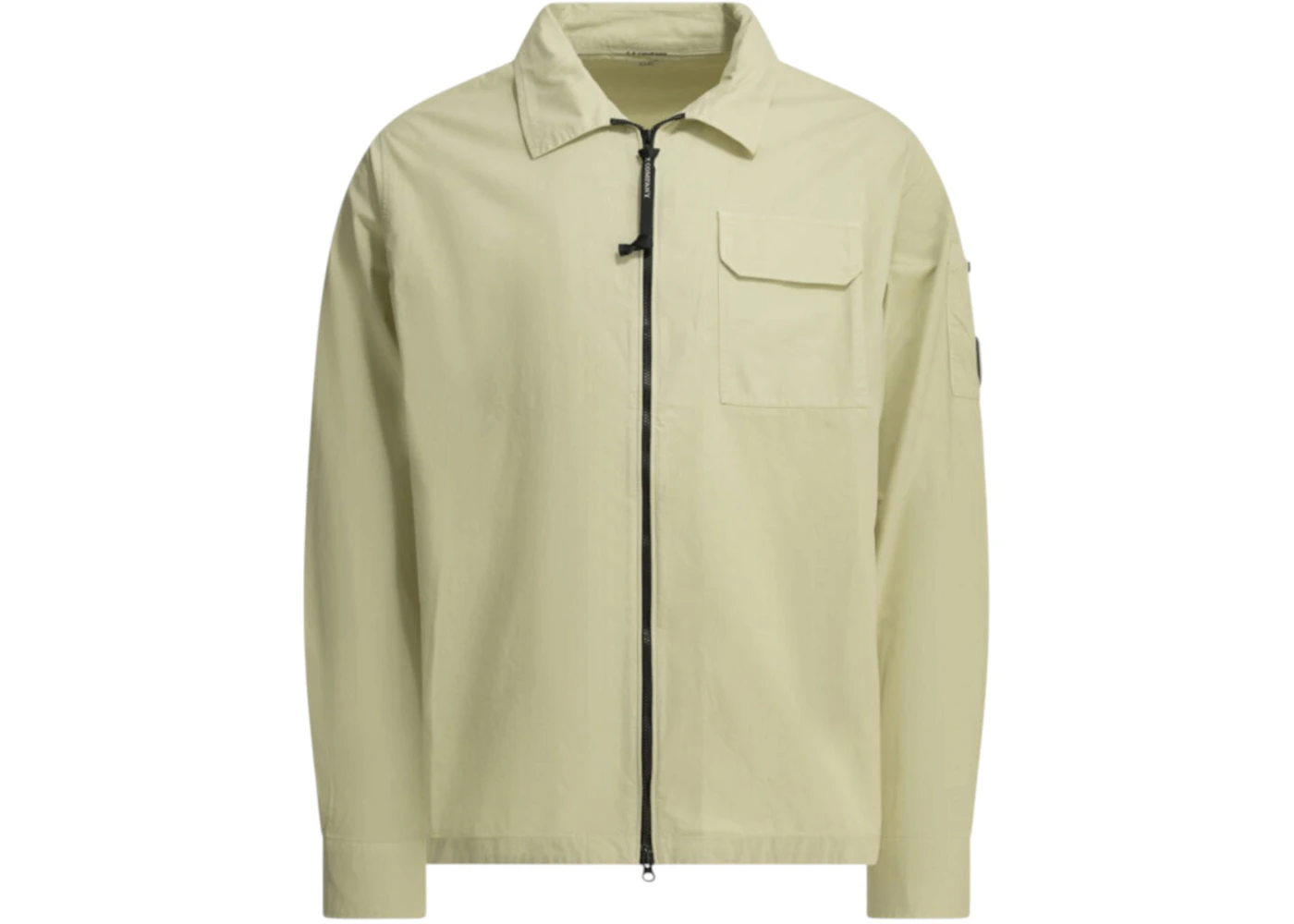 C.P. Company Organic Gabardine Overshirt Beige