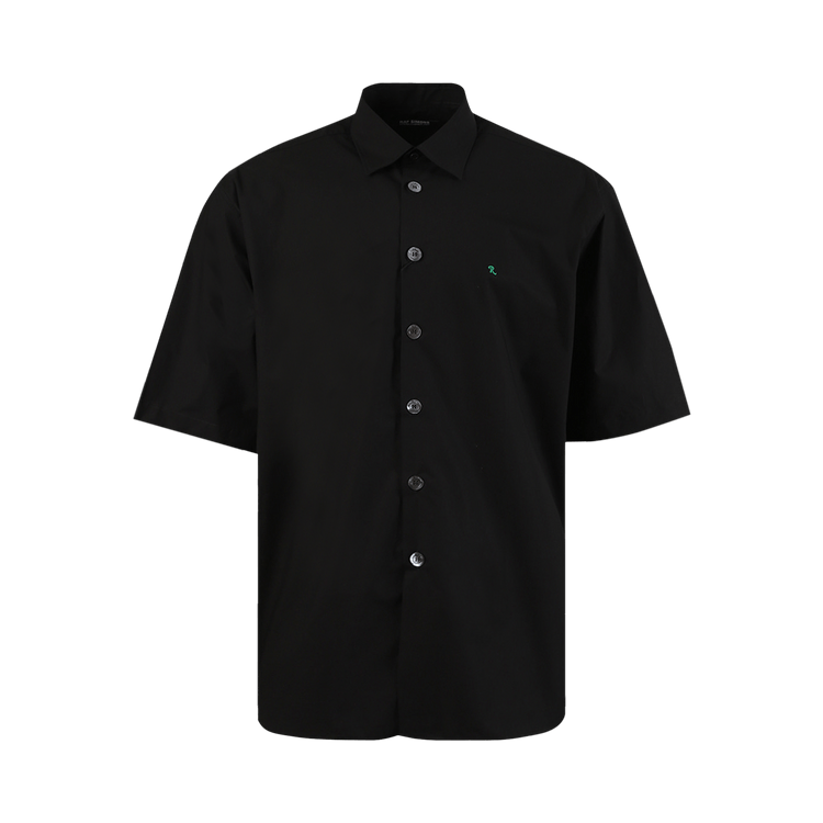 Raf Simons Short-Sleeve Shirt With Grimcrawler Embroidery 'Black'