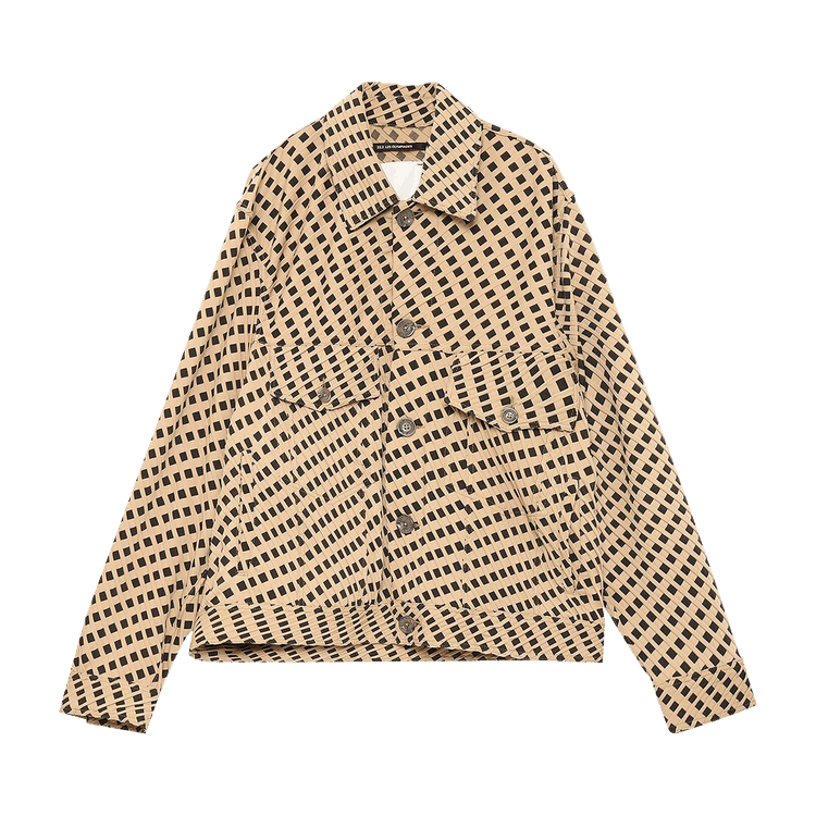 Song for the Mute Worker Jacket 'Beige/Black'
