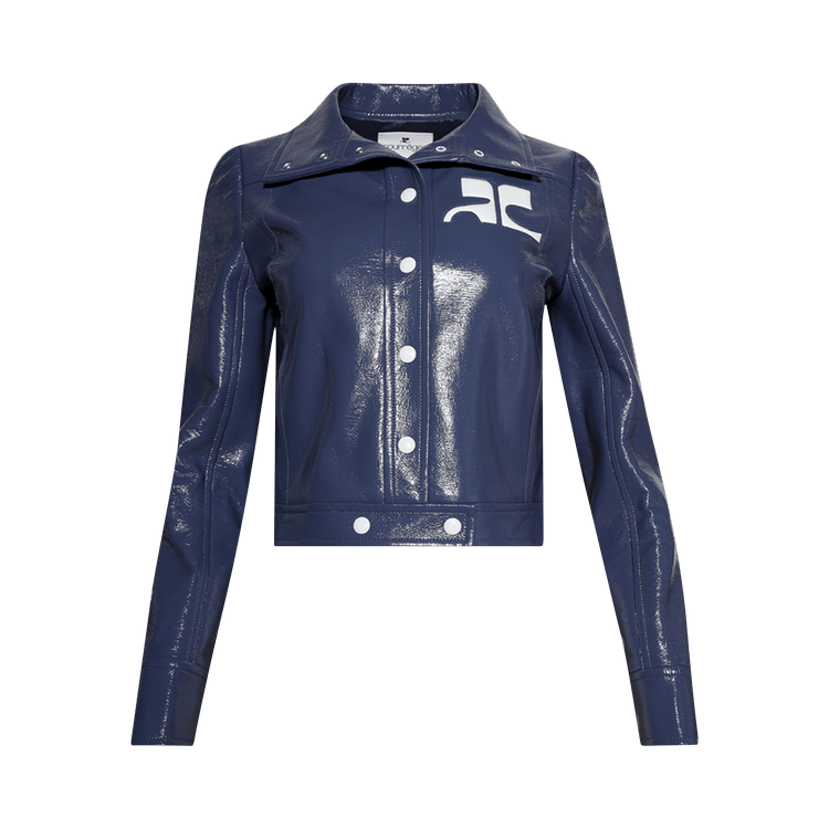 Courrèges Vinyl Reedition Jacket 'Dusk Blue'