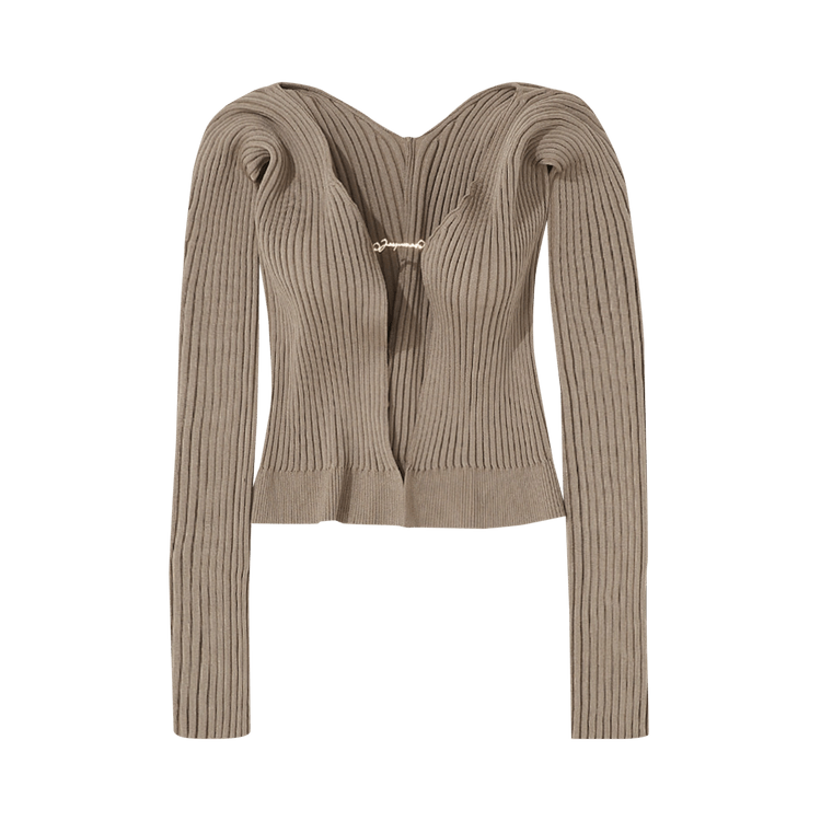 Jacquemus La Maille Pralu Longue 'Dark Beige'
