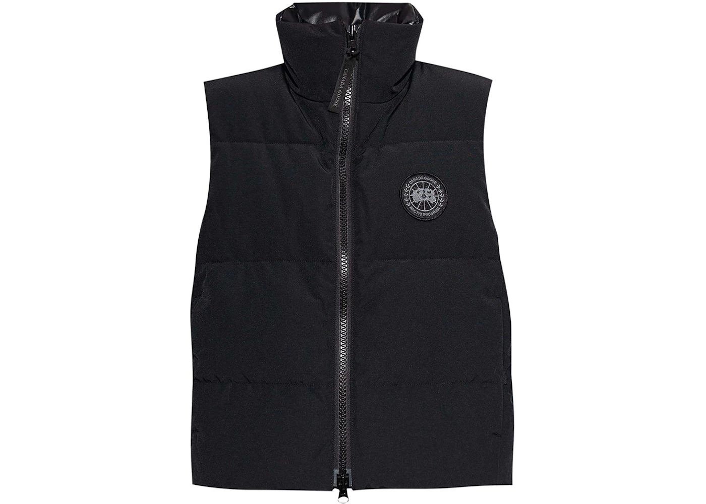 Canada Goose Black Label Grandview Cropped Vest Black