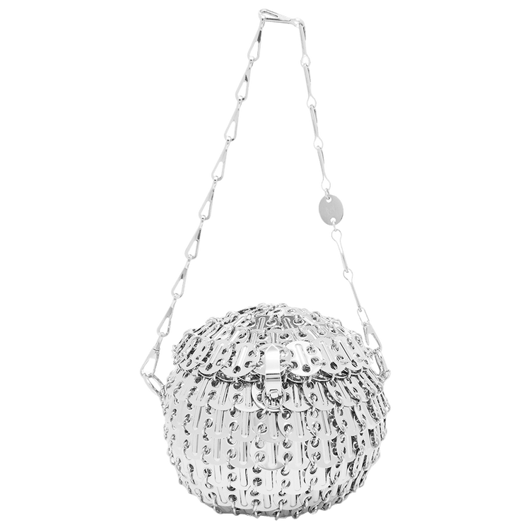 Rabanne 1969 Ball Shoulder Bag 'Silver'