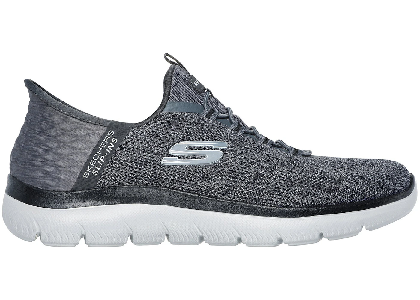 Skechers Slip-ins Summits Key Pace Charcoal Black