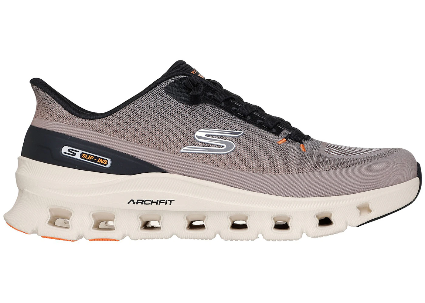 Skechers Slip-ins Arch Fit Glide-Step Pro Taupe Black
