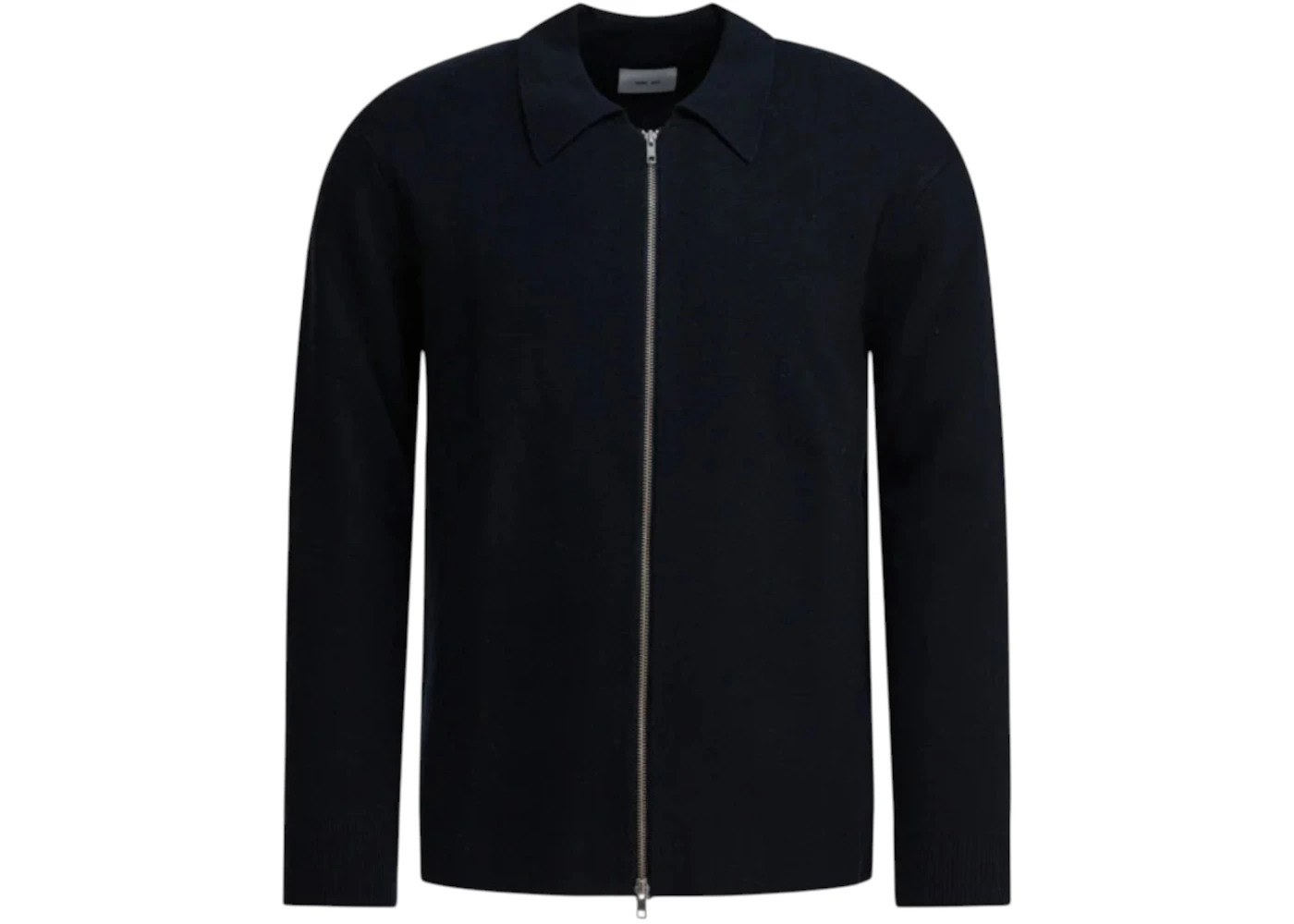 NN.07 Harald Wool Zipper Sweater Blue