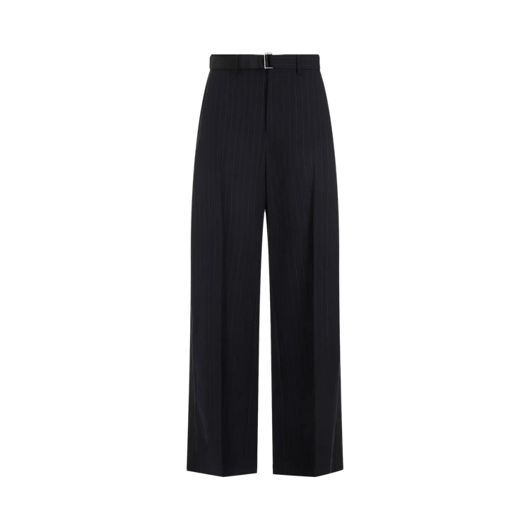 Sacai Chalk Stripe Pants 'Navy'