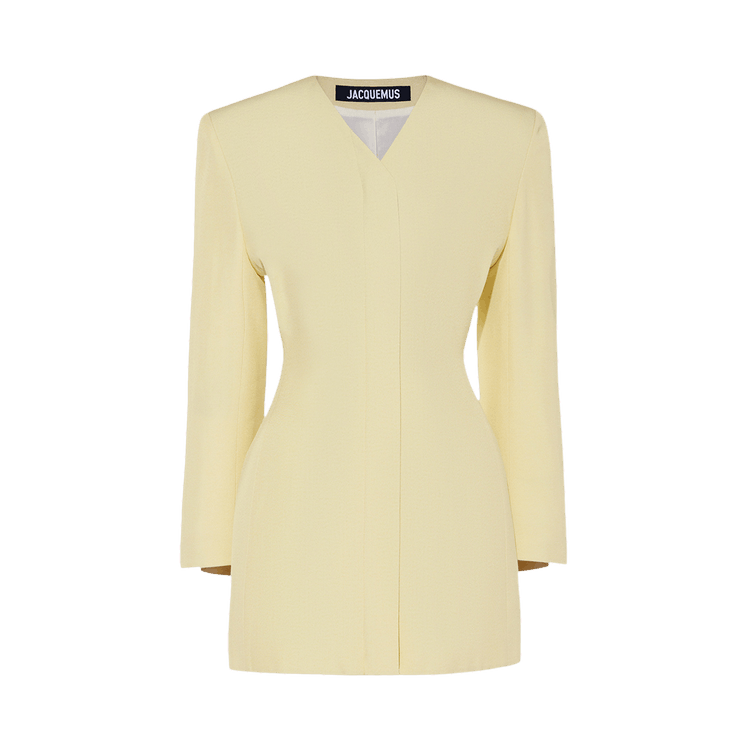 Jacquemus La Robe Cubo 'Pale Yellow'