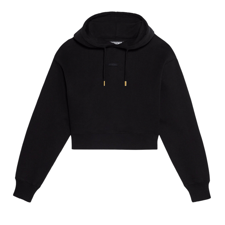 Jacquemus Le Gros Grain Hoodie 'Black'