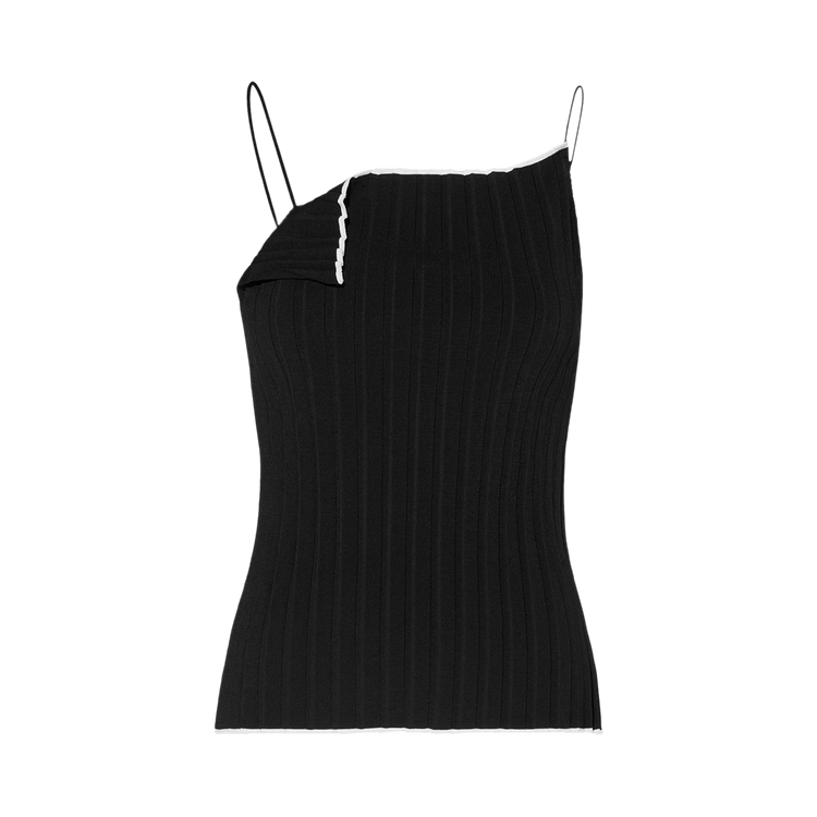 Jacquemus Le Haut Maille Plissé 'Black'