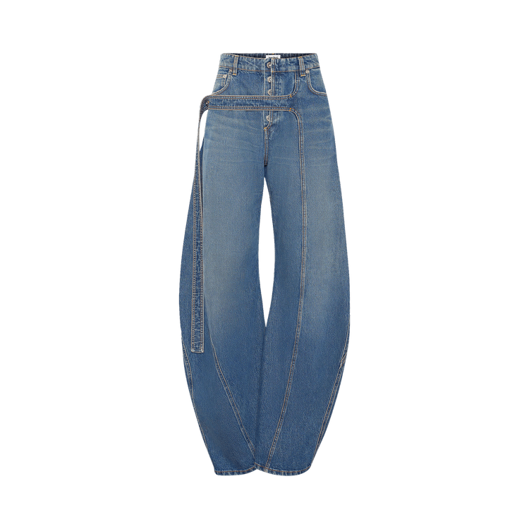 Jean Paul Gaultier Strap Low Waisted Jean 'Vintage Blue'