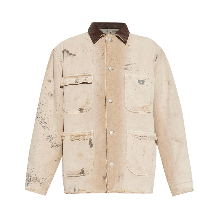 MISBHV Marfa Twill Work Jacket 'Dusted White'