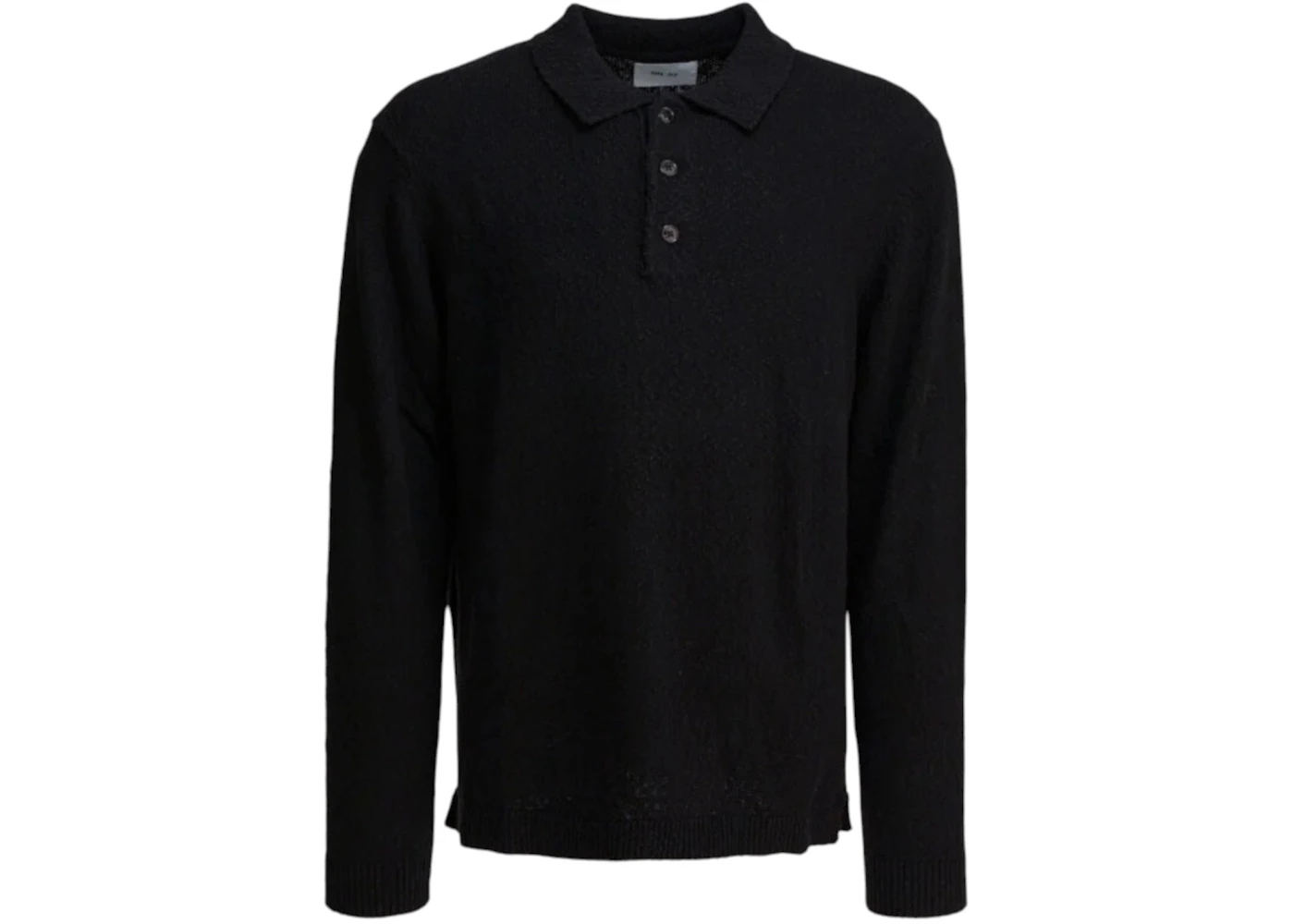NN.07 Randy Cotton Polo Shirt Black