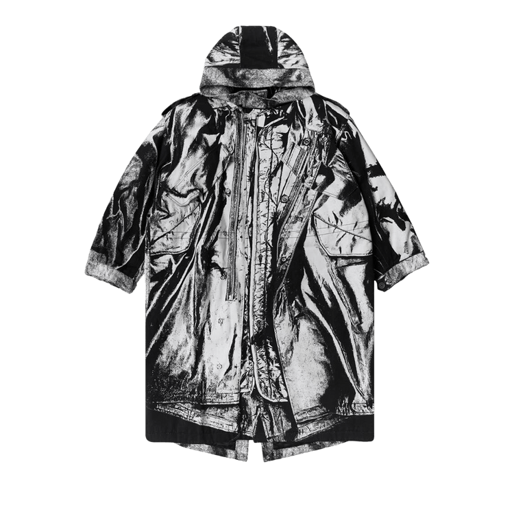 Jean Paul Gaultier Trompe L'oeil Parka 'Black'