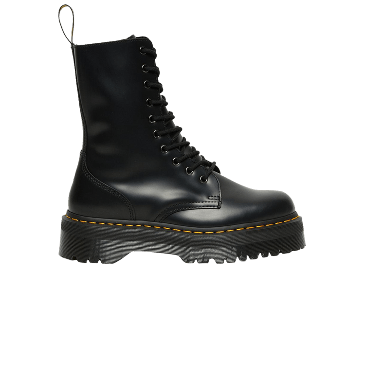 Dr. Martens Jadon High Smooth Leather Platform Boot 'Black'