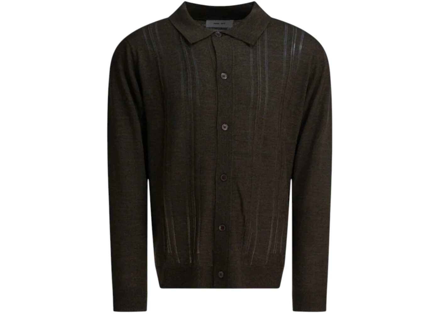 NN.07 Thor Wool Blend Cardigan Brown