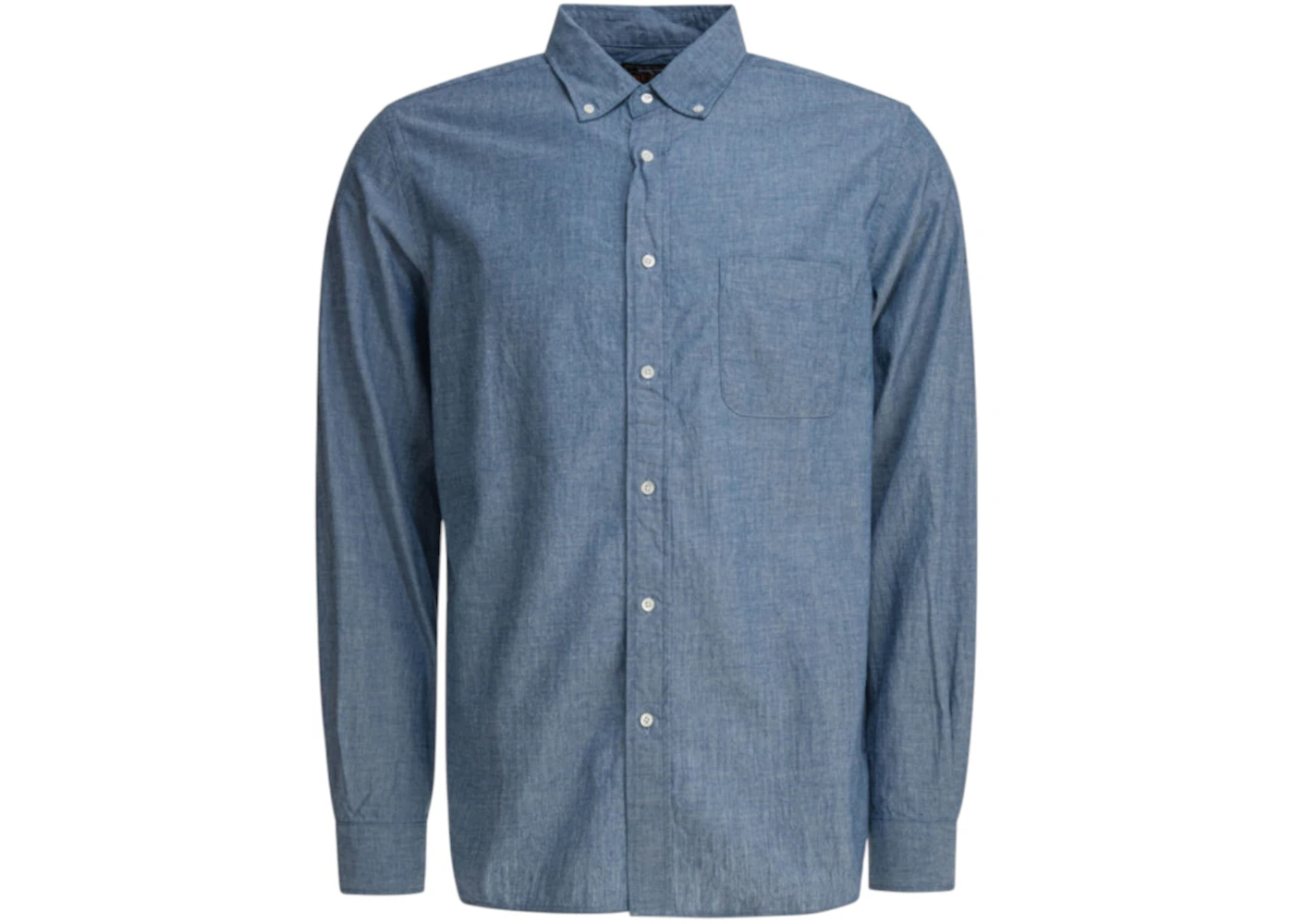 Beams Plus Button-Down Collar Shirt Light Blue