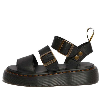 (WMNS) Dr. Martens Gryphon Sandals Black