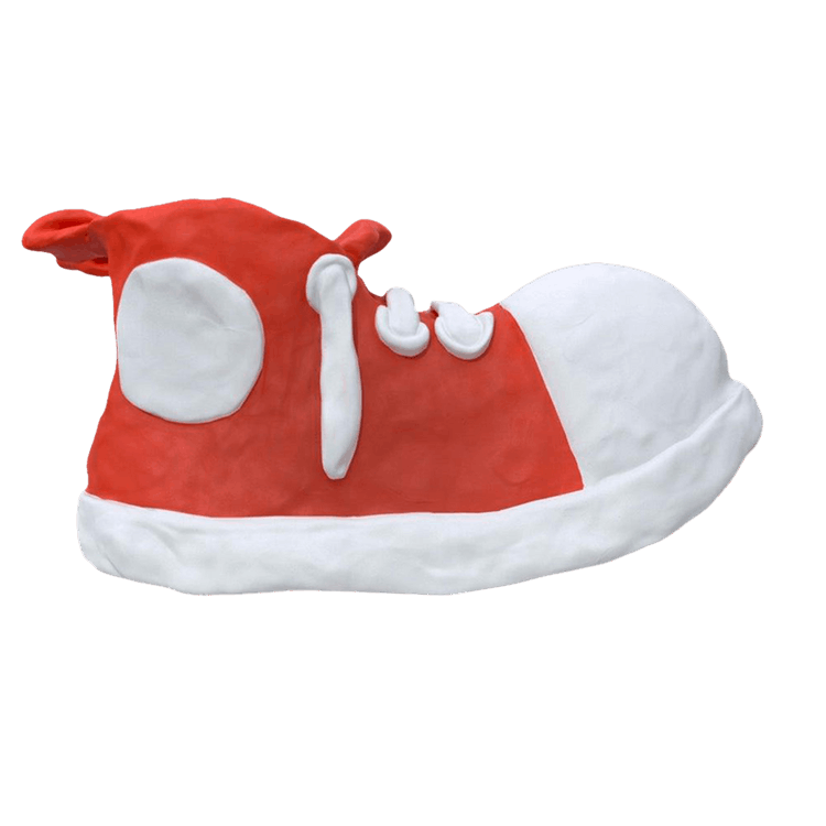 Bravest Studios Clay Shoe 'Red White'