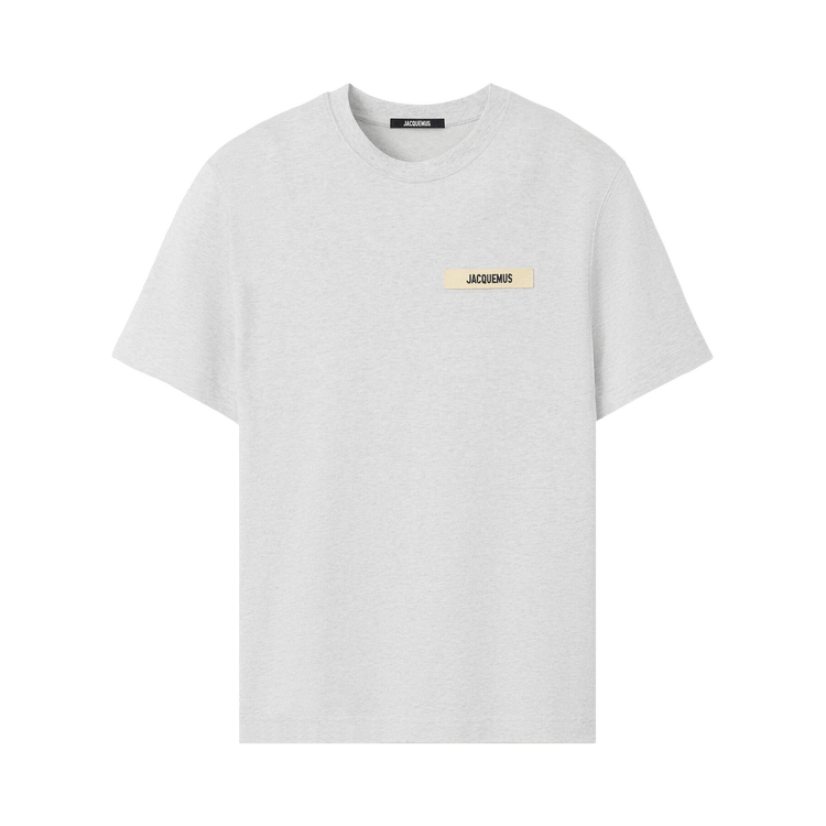 Jacquemus Le T-Shirt Gros Grain 'Grey'