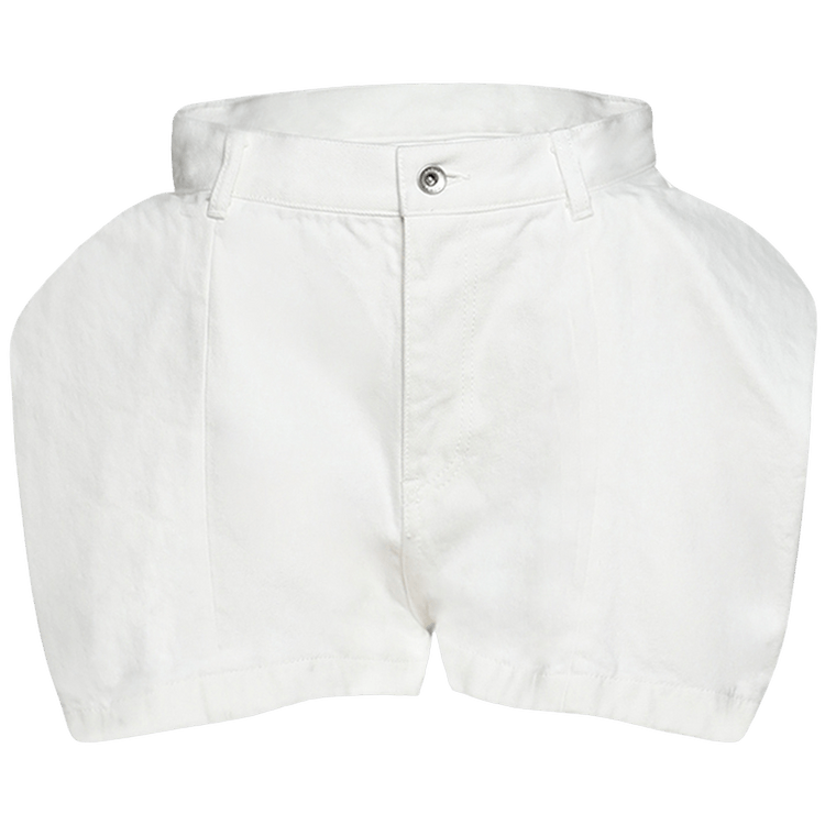 Sacai Denim Shorts 'Off White'