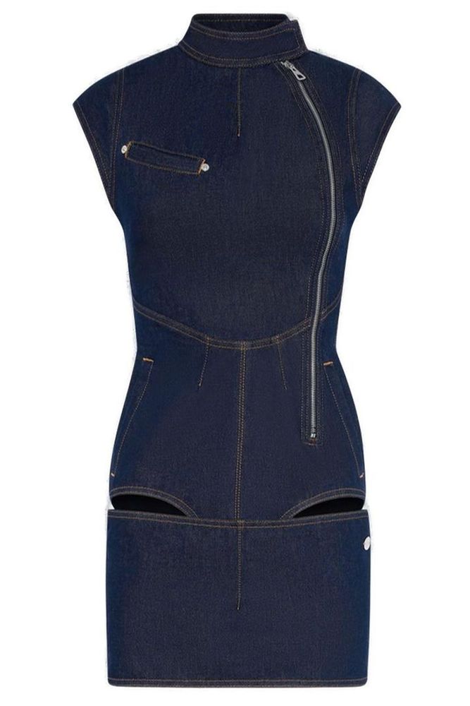 Jean Paul Gaultier The Zipped Denim Dress