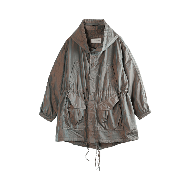 Dries Van Noten Changeant Overdye Jacket 'Sky'