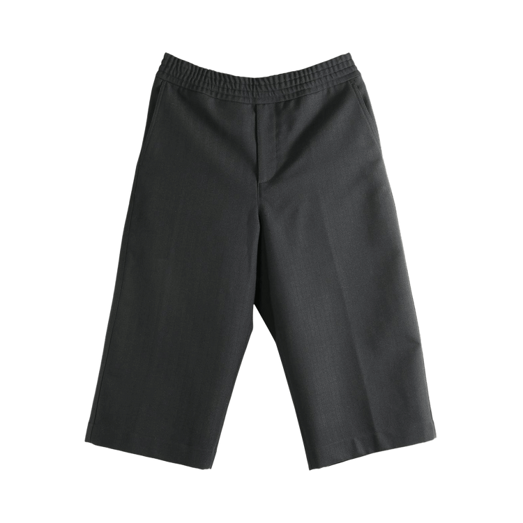 Dries Van Noten Herringbone Pants 'Black'