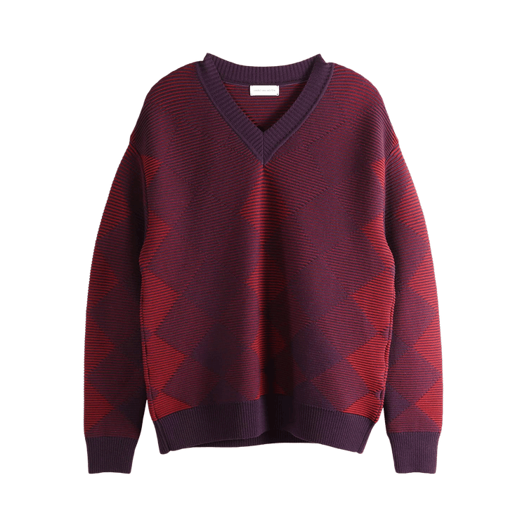 Dries Van Noten Mail Sweater 'Bordeaux'