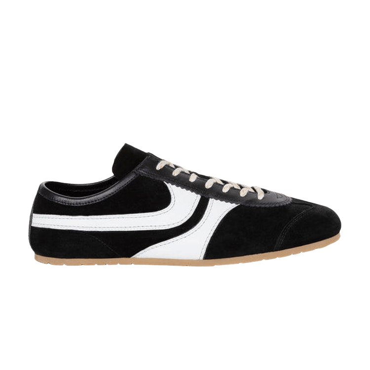 Dries Van Noten Leather Sneaker 'Black White'
