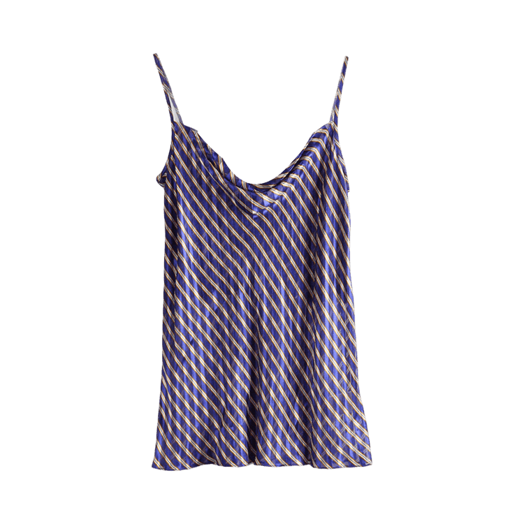 Dries Van Noten Devour Diagonal Stripe Chai Shirt 'Purple'