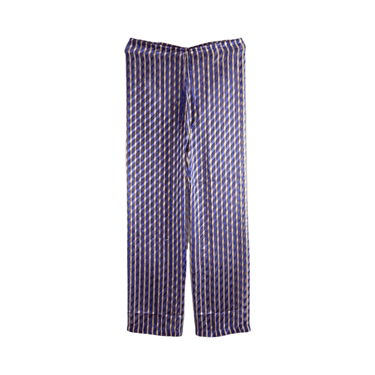 Dries Van Noten Devour Diagonal Stripe Pachas Pants 'Purple'