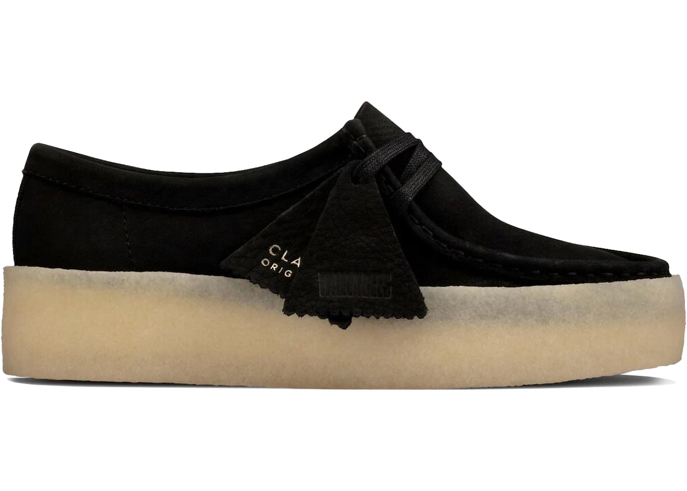 Clarks Originals Wallabee Cup Black Nubuck (Women's)