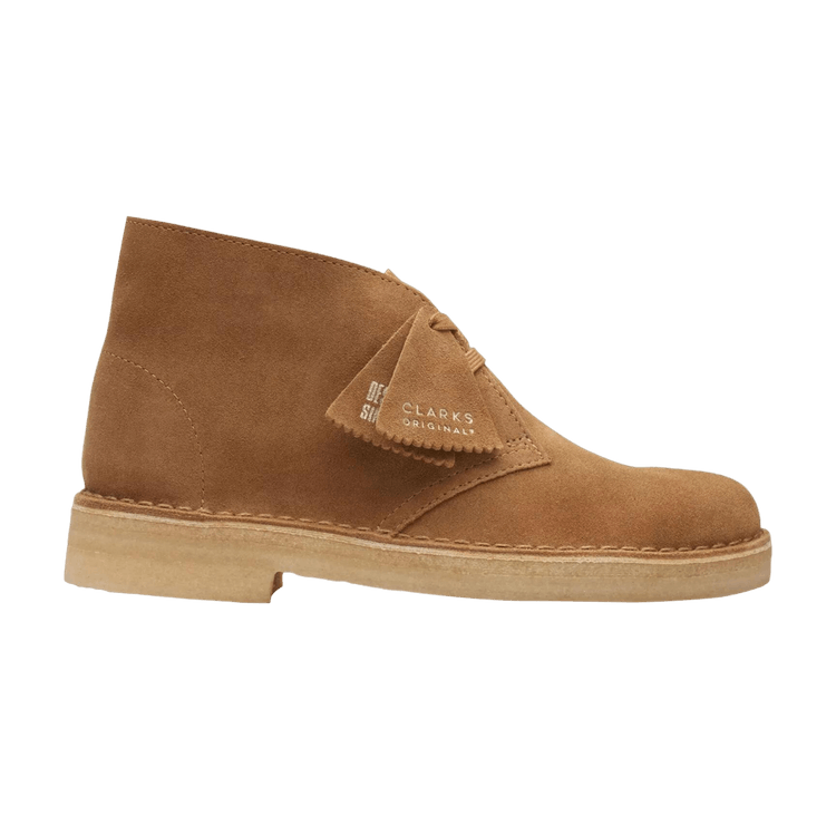 Clarks Wmns Desert Boot 'Dark Sand Suede'