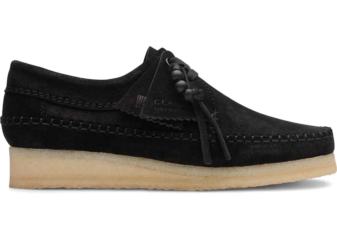 Clarks Originals Weaver Black Suede (Women's)