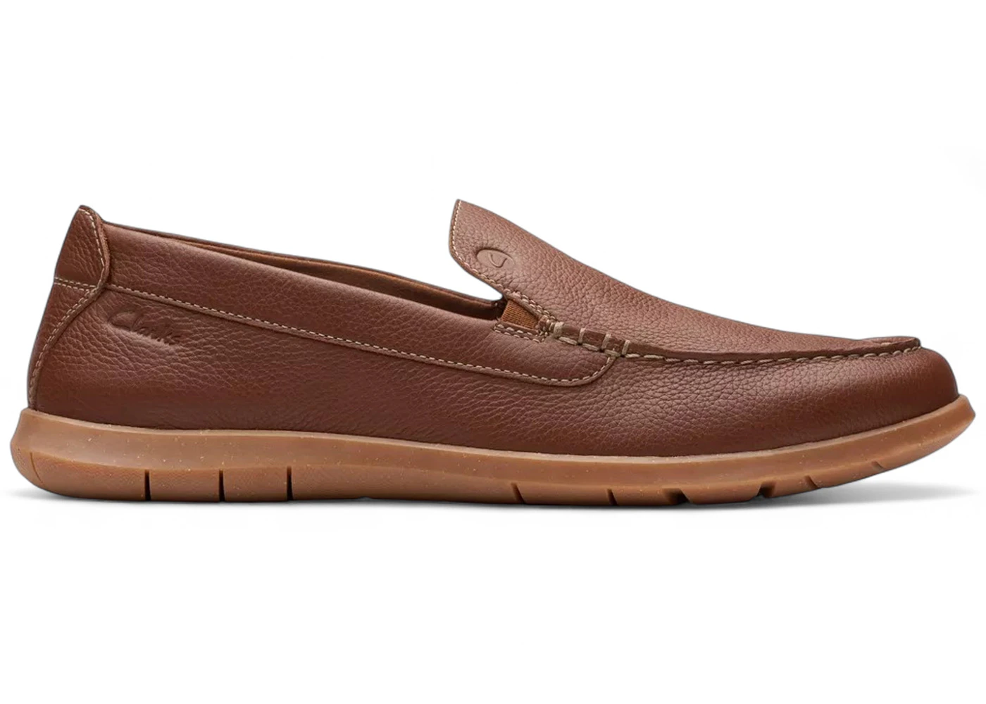 Clarks Flexway Step Light Brown Leather