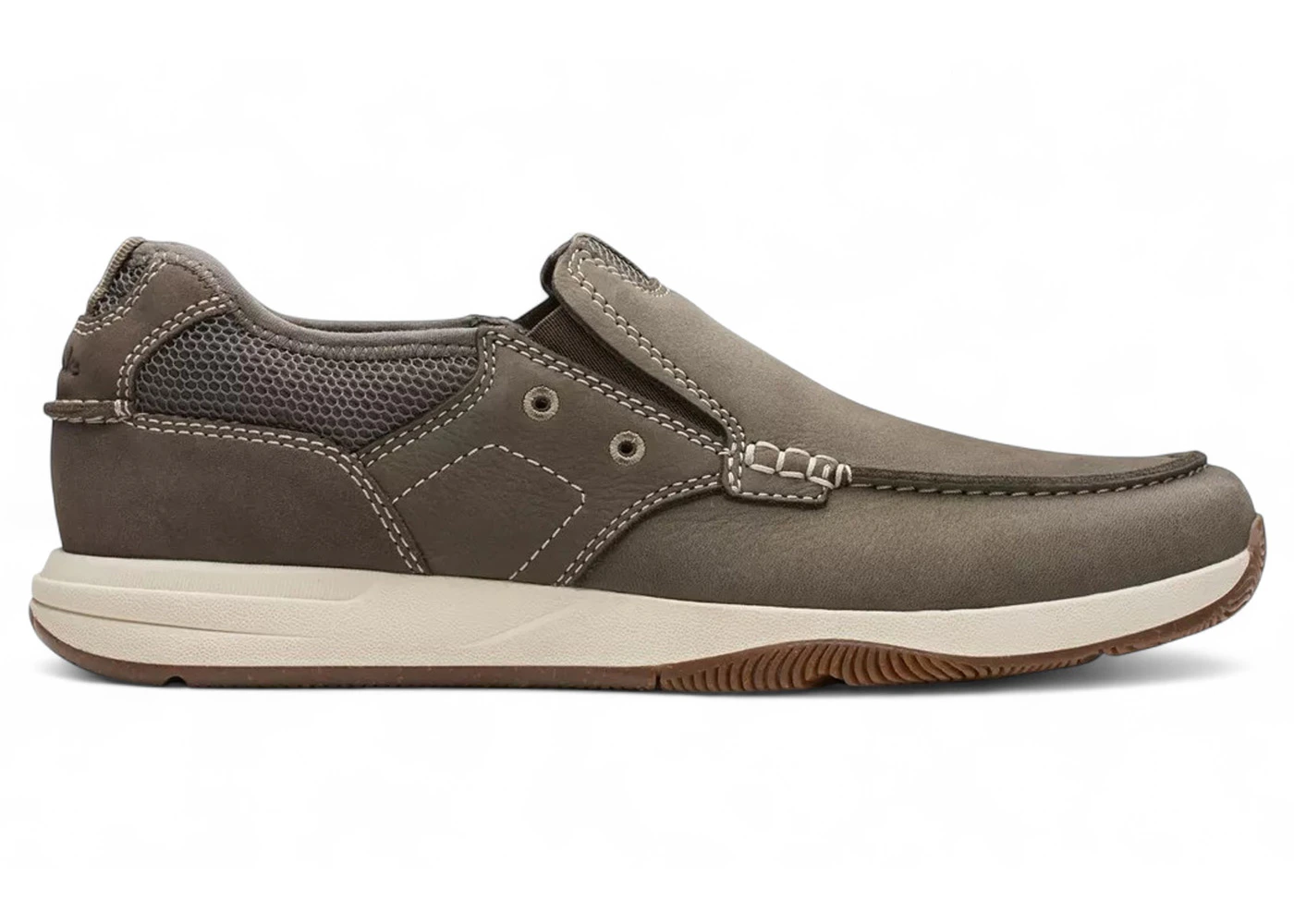 Clarks Sailview Step Taupe Nubuck
